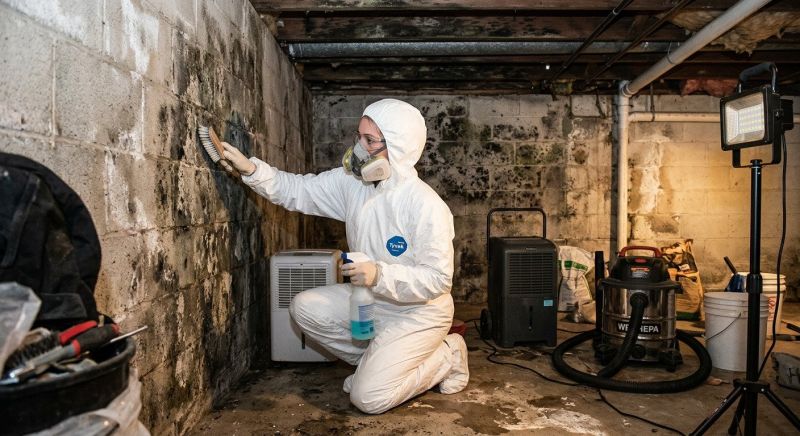 Basement Mold Remediation in Dallas, TX
