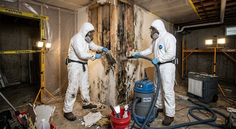 Basement Mold Removal in Bergen County, NJ