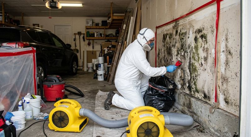 Garage Mold Remediation in Fort Worth, TX