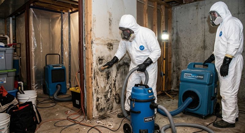 White Mold Mitigation in Boca Raton, FL